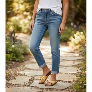 Shade & Shore Yellow White Bow Knot Slip-On Sandals Women’s Size 10